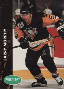 #358 Larry Murphy - Pittsburgh Penguins - 1991-92 Parkhurst Hockey
