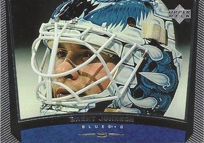 #358 Brent Johnson - St. Louis Blues - 1998-99 Upper Deck Hockey