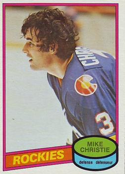 #358 Mike Christie - Colorado Rockies - 1980-81 O-Pee-Chee Hockey