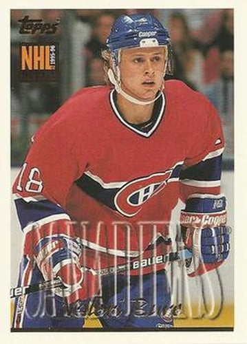 #358 Valeri Bure - Montreal Canadiens - 1995-96 Topps Hockey