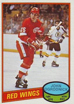 #359 John Ogrodnick - Detroit Red Wings - 1980-81 O-Pee-Chee Hockey