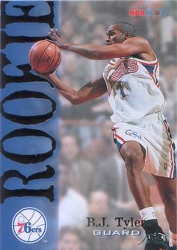 #359 B.J. Tyler - Philadelphia 76ers - 1994-95 Hoops Basketball