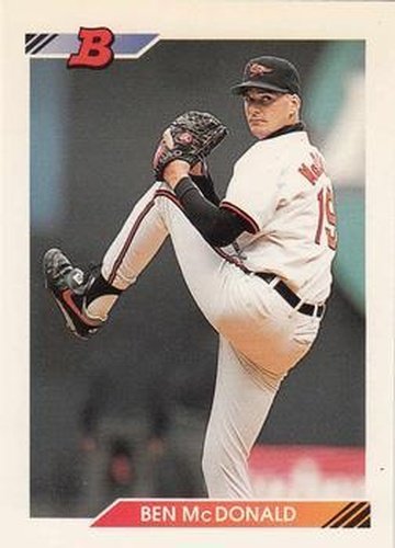 #359 Ben McDonald - Baltimore Orioles - 1992 Bowman Baseball
