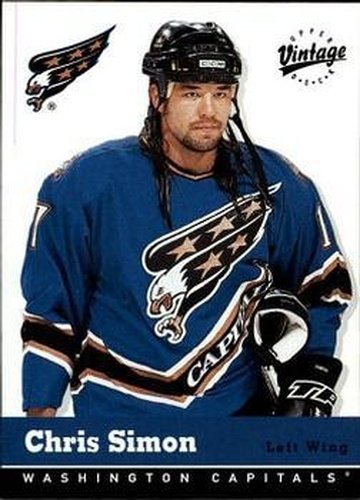 #359 Chris Simon - Washington Capitals - 2000-01 Upper Deck Vintage Hockey