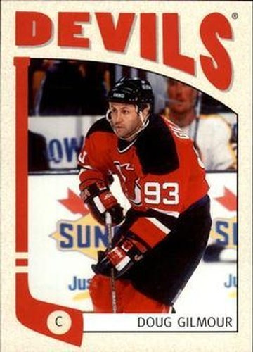 #359 Doug Gilmour - New Jersey Devils - 2004-05 In The Game Franchises US East Hockey