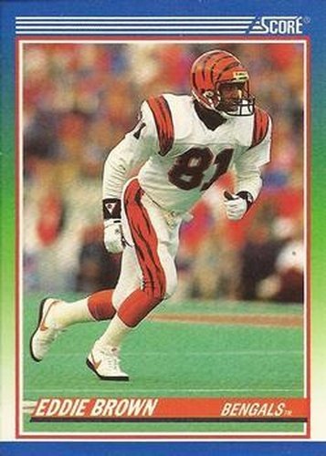#359 Eddie Brown - Cincinnati Bengals - 1990 Score Football