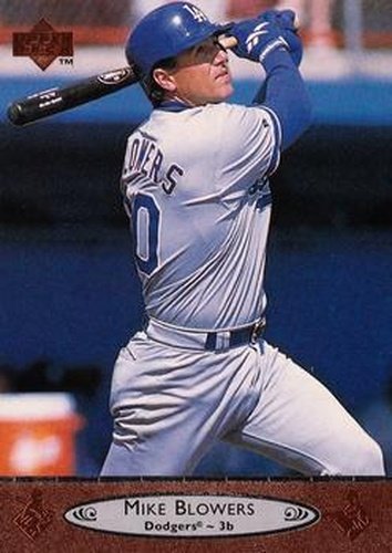 #359 Mike Blowers - Los Angeles Dodgers - 1996 Upper Deck Baseball