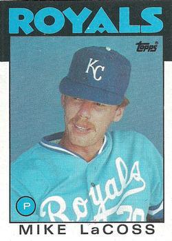 #359 Mike LaCoss - Kansas City Royals - 1986 Topps Baseball