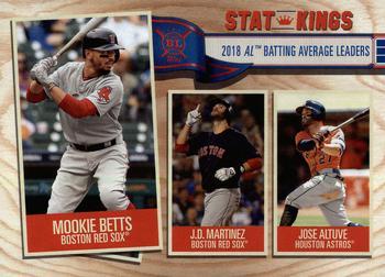 #359 Mookie Betts / J.D. Martinez / Jose Altuve - Boston Red Sox / Houston Astros - 2019 Topps Big League Baseball