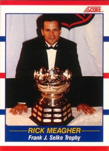 #359 Rick Meagher - St. Louis Blues - 1990-91 Score Canadian Hockey