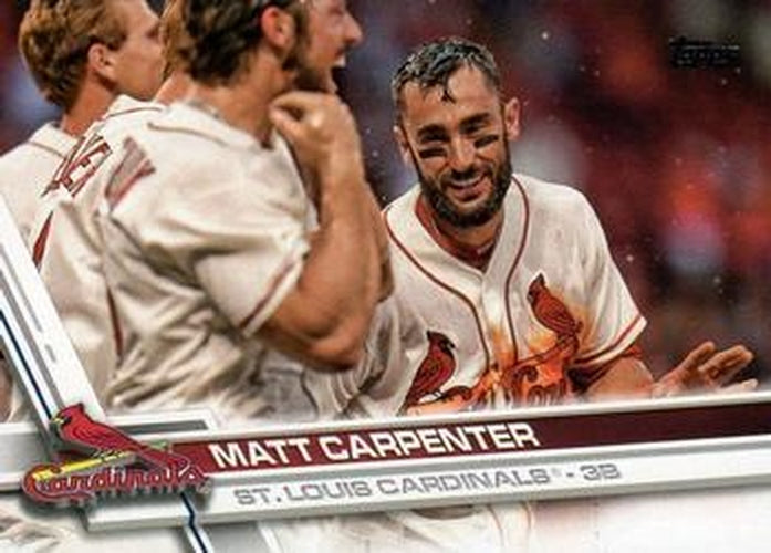 #359b Matt Carpenter - St. Louis Cardinals - 2017 Topps Baseball