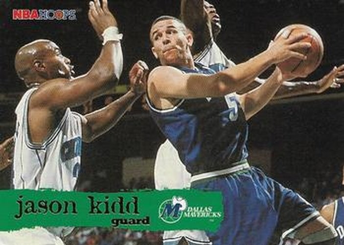 #35 Jason Kidd - Dallas Mavericks - 1995-96 Hoops Basketball