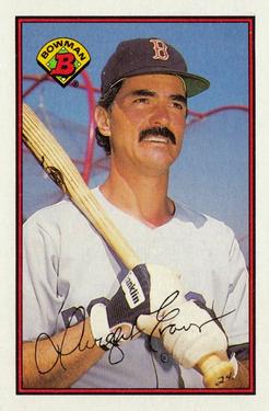 #35 Dwight Evans - Boston Red Sox - 1989 Bowman Baseball