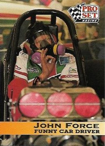 #35 John Force - John Force Racing - 1992 Pro Set NHRA Racing