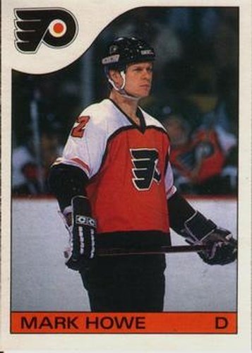 #35 Mark Howe - Philadelphia Flyers - 1985-86 O-Pee-Chee Hockey