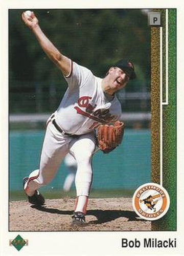 #735 Bob Milacki - Baltimore Orioles - 1989 Upper Deck Baseball