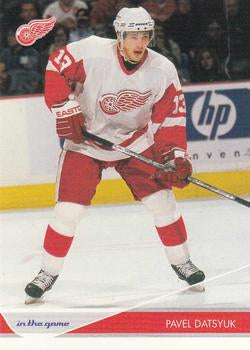 #35 Pavel Datsyuk - Detroit Red Wings - 2003-04 In The Game Toronto Star Hockey
