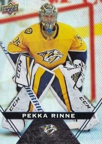 #35 Pekka Rinne - Nashville Predators - 2018-19 Upper Deck Tim Hortons Hockey