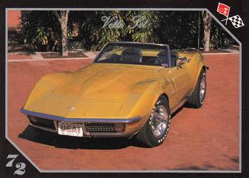 #35 1972 Corvette Convertible - 1991 Collect-A-Card Vette Set