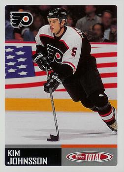 #35 Kim Johnsson - Philadelphia Flyers - 2002-03 Topps Total Hockey