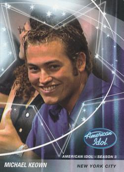 #35 Michael Keown - New York City - 2004 Fleer American Idol Season 3