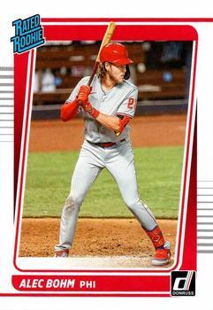 #35 Alec Bohm - Philadelphia Phillies - 2021 Donruss Baseball