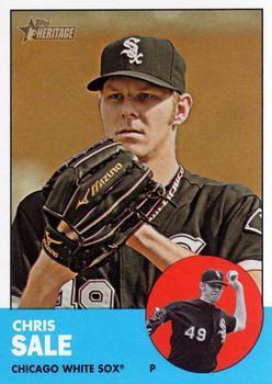 #35 Chris Sale - Chicago White Sox - 2012 Topps Heritage Baseball