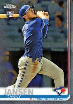 #35 Danny Jansen - Toronto Blue Jays - 2019 Topps Chrome Baseball