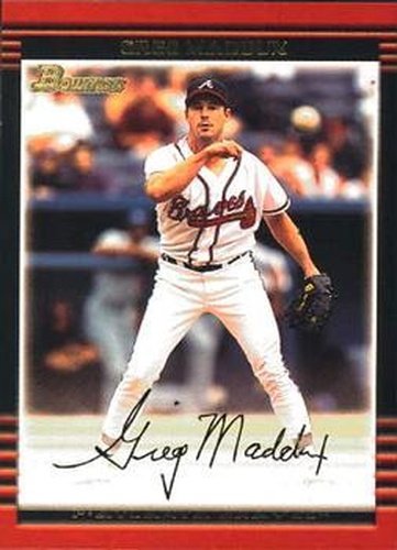 #35 Greg Maddux - Atlanta Braves - 2002 Bowman Baseball