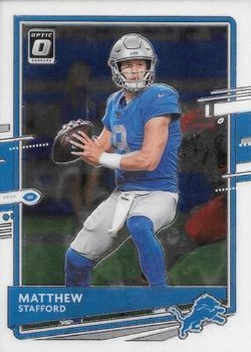 #35 Matthew Stafford - Detroit Lions - 2020 Donruss Optic Football