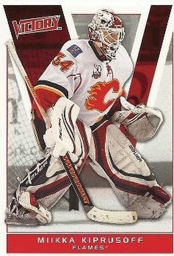 #35 Miikka Kiprusoff - Calgary Flames - 2010-11 Upper Deck Victory Hockey