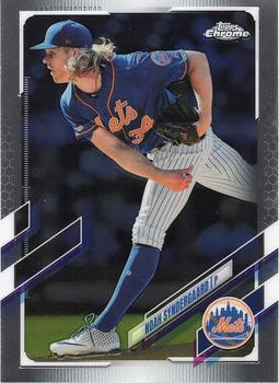 #35 Noah Syndergaard - New York Mets - 2021 Topps Chrome Baseball