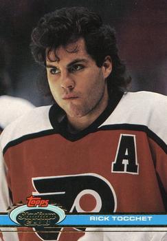 #35 Rick Tocchet - Philadelphia Flyers - 1991-92 Stadium Club Hockey