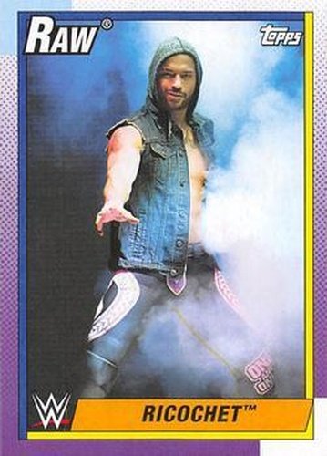 #35 Ricochet - 2021 Topps Heritage WWE Wrestling