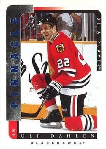 #35 Ulf Dahlen - Chicago Blackhawks - 1996-97 Pinnacle Be a Player Hockey