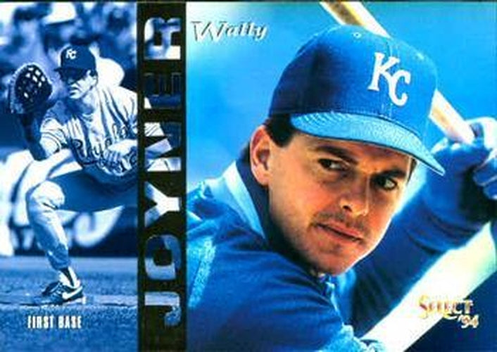 #35 Wally Joyner - Kansas City Royals - 1994 Select Baseball