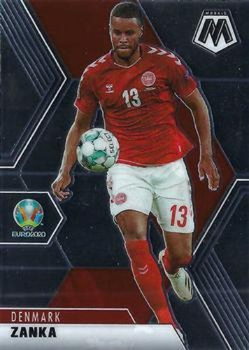 #35 Zanka - Denmark - 2021 Panini Mosaic UEFA EURO Soccer