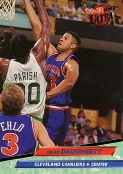#35 Brad Daugherty - Cleveland Cavaliers - 1992-93 Ultra Basketball