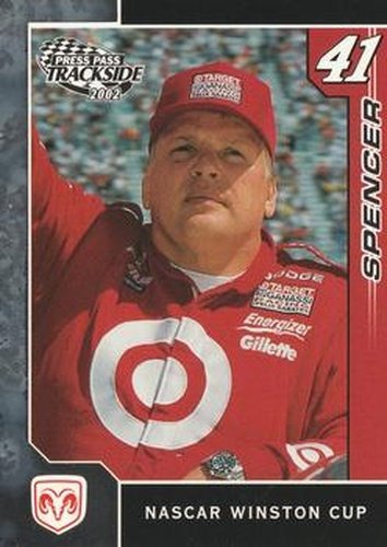 #35 Jimmy Spencer - Chip Ganassi Racing with Felix Sabates - 2002 Press Pass Trackside Racing