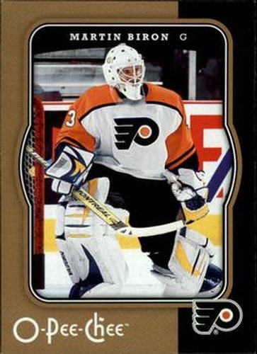 #360 Martin Biron - Philadelphia Flyers - 2007-08 O-Pee-Chee Hockey