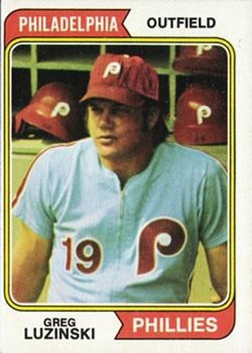 #360 Greg Luzinski - Philadelphia Phillies - 1974 Topps Baseball