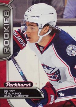 #360 Sonny Milano - Columbus Blue Jackets - 2016-17 Parkhurst - Red Hockey