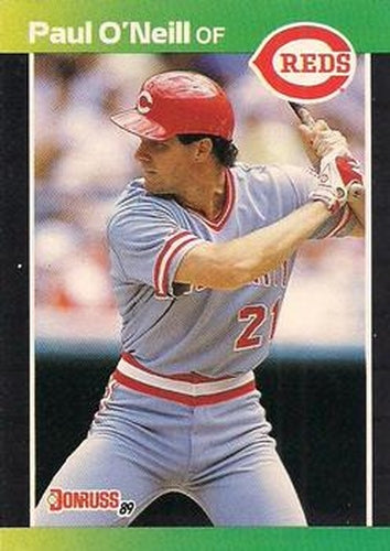 #360 Paul O'Neill - Cincinnati Reds - 1989 Donruss Baseball