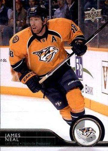 #360 James Neal - Nashville Predators - 2014-15 Upper Deck Hockey