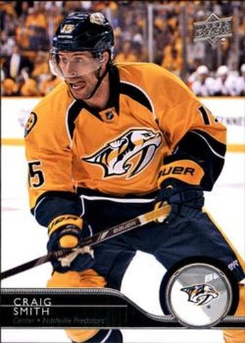 #361 Craig Smith - Nashville Predators - 2014-15 Upper Deck Hockey