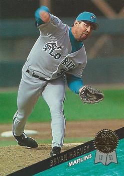 #361 Bryan Harvey - Florida Marlins - 1993 Leaf Baseball