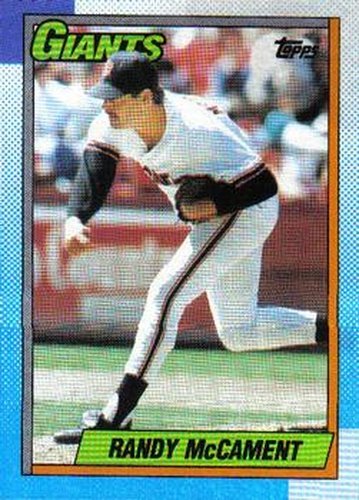 #361 Randy McCament - San Francisco Giants - 1990 Topps Baseball