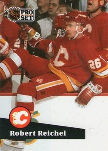 #361 Robert Reichel - 1991-92 Pro Set Hockey