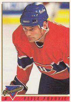 #361 Peter Popovic - Montreal Canadiens - 1993-94 Topps Premier Hockey