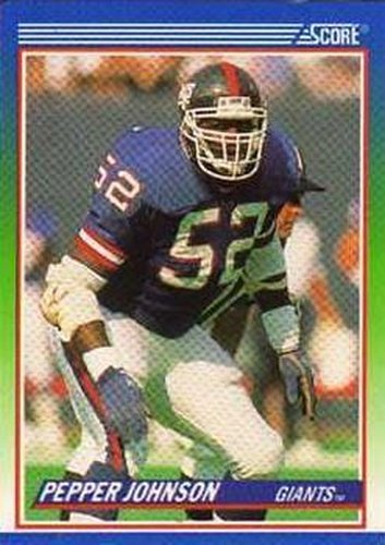 #361 Pepper Johnson - New York Giants - 1990 Score Football